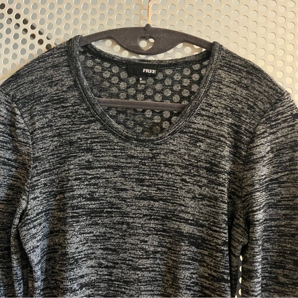 Aritzia Wilfred Bodycon Midi Stretch Knit Long-sleeve Dress Size Small GUC - Picture 3 of 7